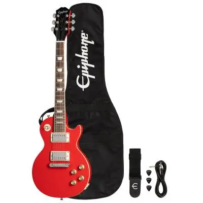 Power Player Les Paul - Lava Red