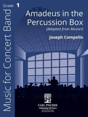 Carl Fischer - Amadeus in the Percussion Box (Adapted from Mozart) - Compello - Concert Band - Gr. 1