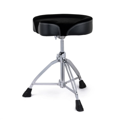 Mapex - T865 Saddle Top Double Braced Drum Throne with Black Cloth Top