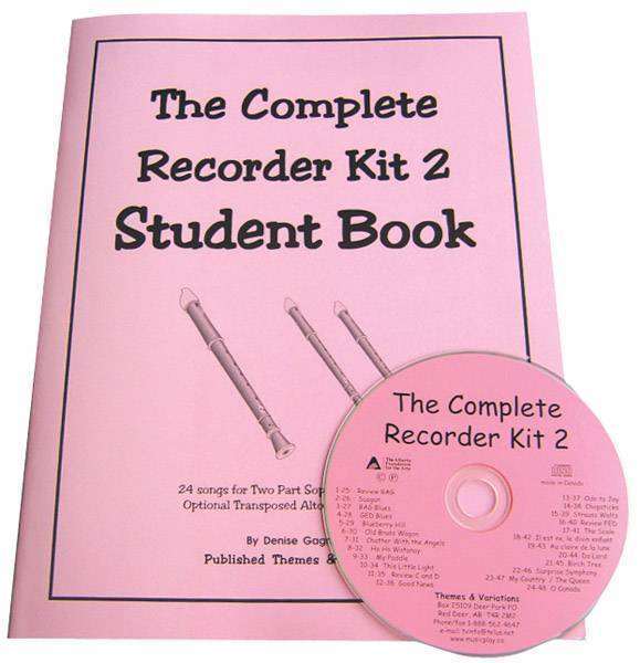 Recorder Resource Student Book/CD 2 - Gagne - Book/CD