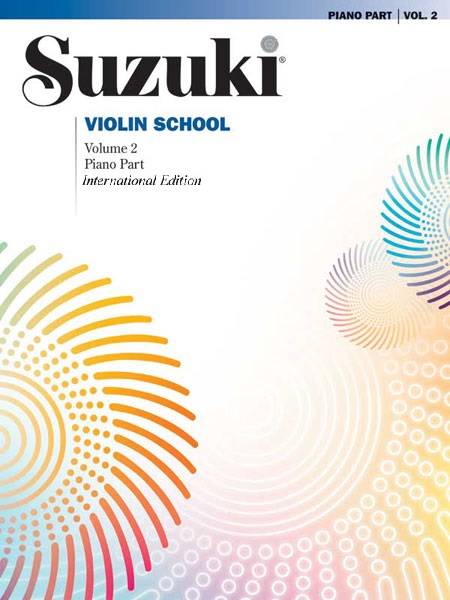 Suzuki Violin School, Volume 2 (International Edition) - Suzuki - Piano Accompaniment - Book