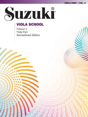 Suzuki Viola School, Volume 4 (International Edition) - Suzuki - Viola - Book