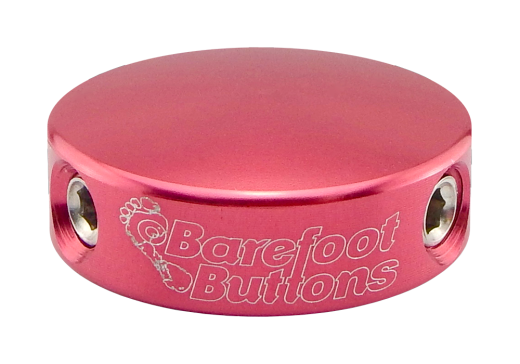 Barefoot Buttons - V1 Mini Replacement Footswitch Button - Red