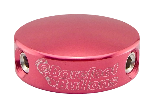 Barefoot Buttons - V1 Mini Replacement Footswitch Button - Red