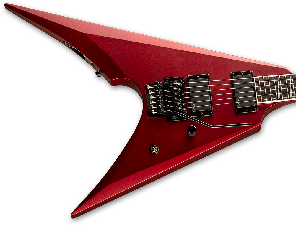 ESP Guitars LTD Arrow1000 Candy Apple Red Satin Long & McQuade