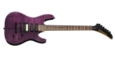 Kramer - Striker Figured HSS w\/Stop Bar Tailpiece - Transparent Purple