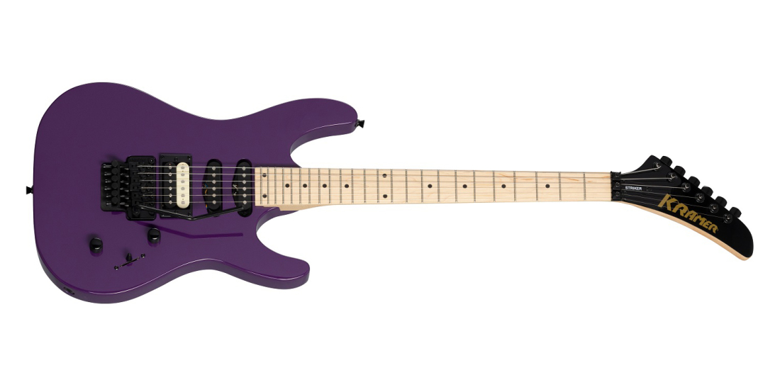Kramer Striker HSS W/Floyd Rose Trem Purple Long & McQuade