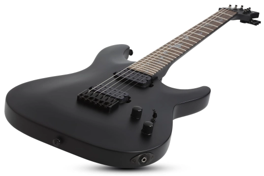 Damien-6 Electric Guitar - Satin Black