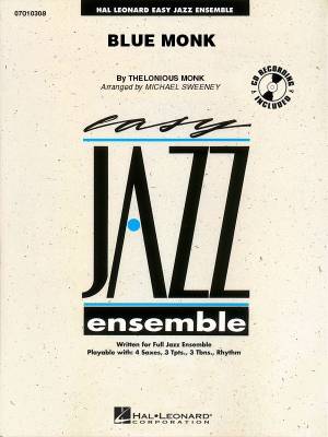 Hal Leonard - Blue Monk - Monk/Sweeney - Jazz Ensemble - Gr. 2