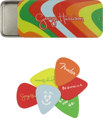 George Harrison Rocky Pick Tin with 6 Picks