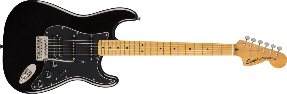 Classic Vibe \'70s Stratocaster HSS, Maple Fingerboard - Black