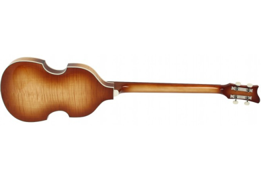 63 Artist Violin Bass with Case, Left Handed - Sunburst