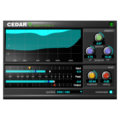 CEDAR Audio - Adaptive Limiter - Download