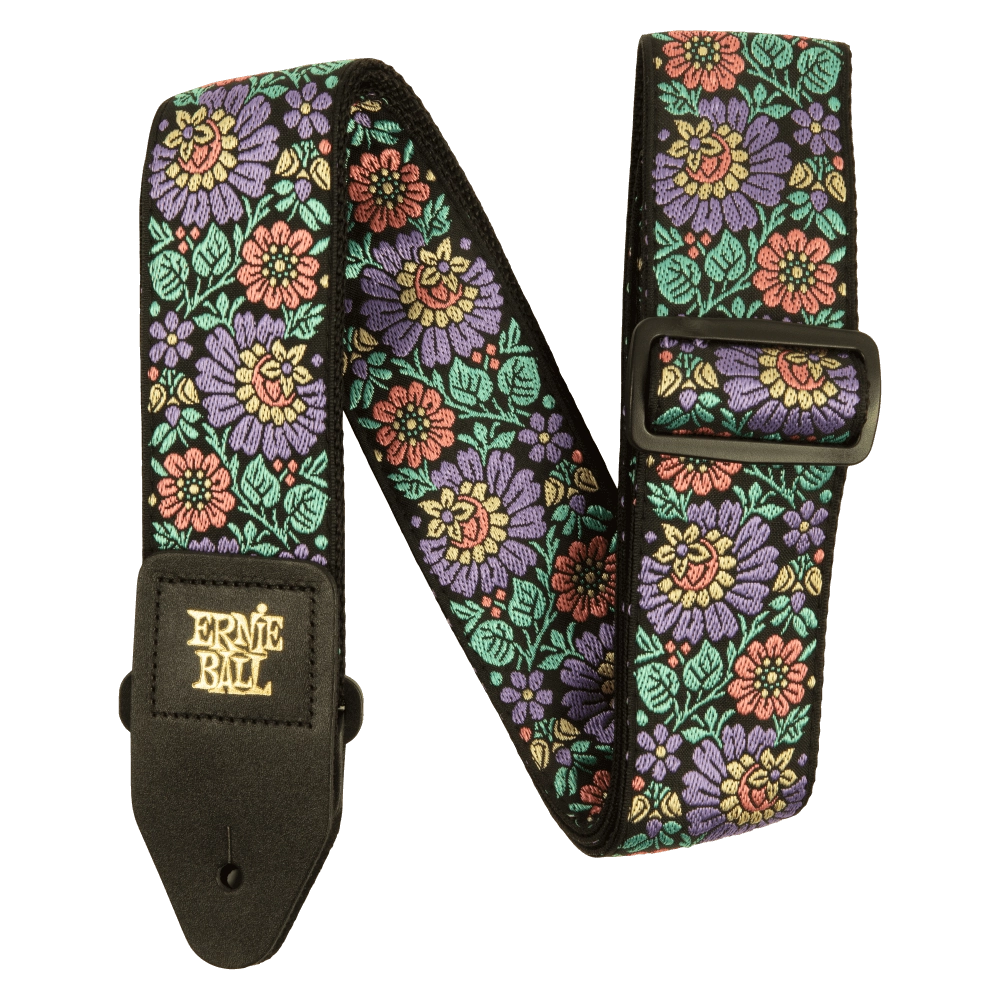 Evening Bloom Jacquard Strap