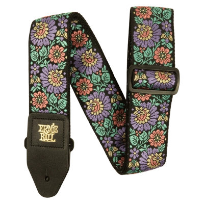 Ernie Ball - Evening Bloom Jacquard Strap