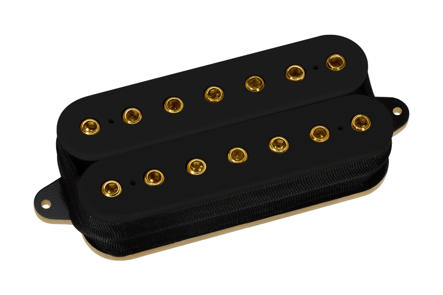 Blaze 7-String Neck Pickup - Black and Gold