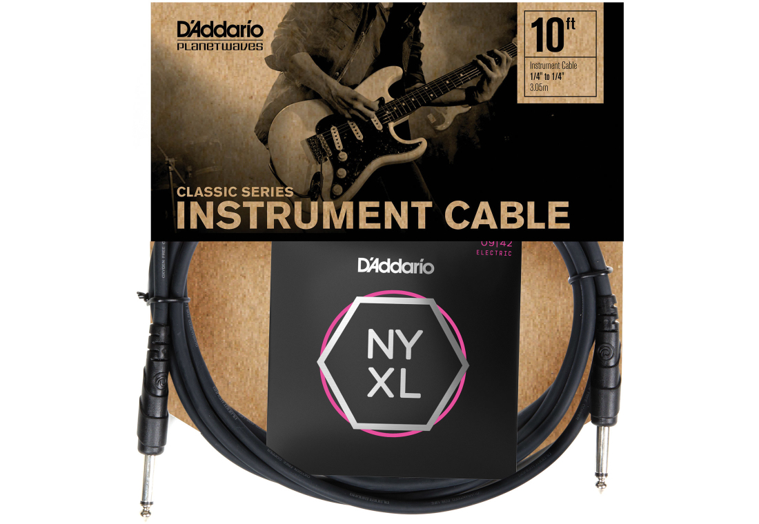 Classic Series Cable with NYXL 9-42 Strings Pack