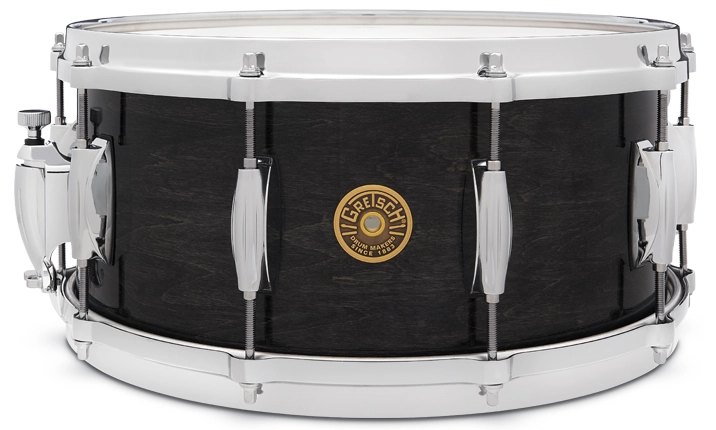 Ridgeland 6.5x14\'\' Snare Drum - Gloss Ebony