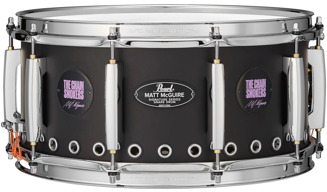 Pearl Matt McGuire 6.5x14'' Signature Snare Drum Long & McQuade