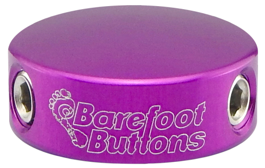 Barefoot Buttons - V1 Mini Replacement Footswitch Button - Purple