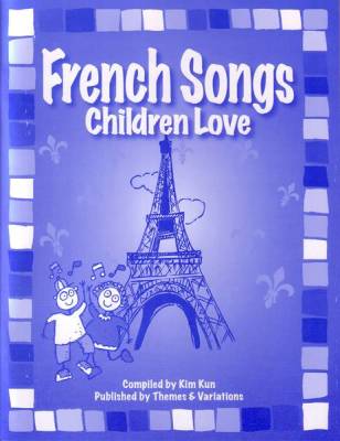 Themes & Variations - French Folk Songs Children Love - Kun - Book/CD