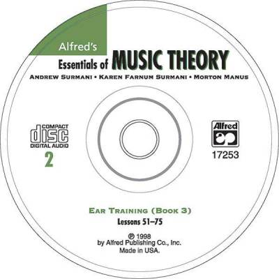 Alfred Publishing - Essentials of Music Theory: Ear Training CD 2 (for Book 3)