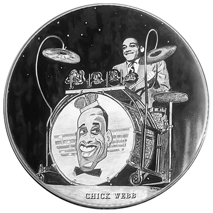 Drum Legends Drum Heads - Chick Webb