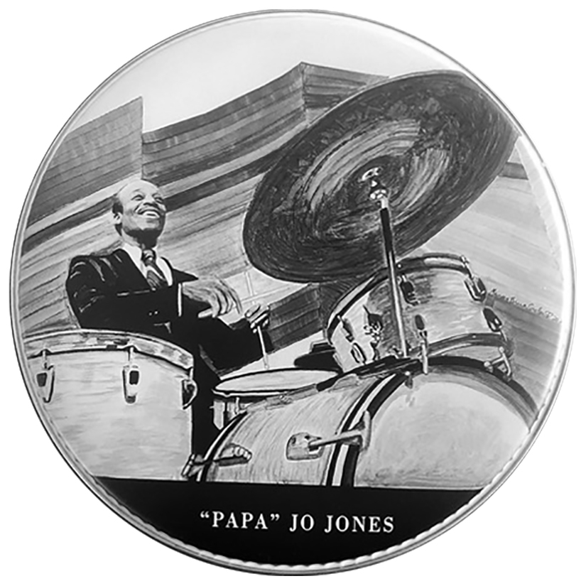 Drum Legends Drum Heads - \'\'Papa\'\' Jo Jones