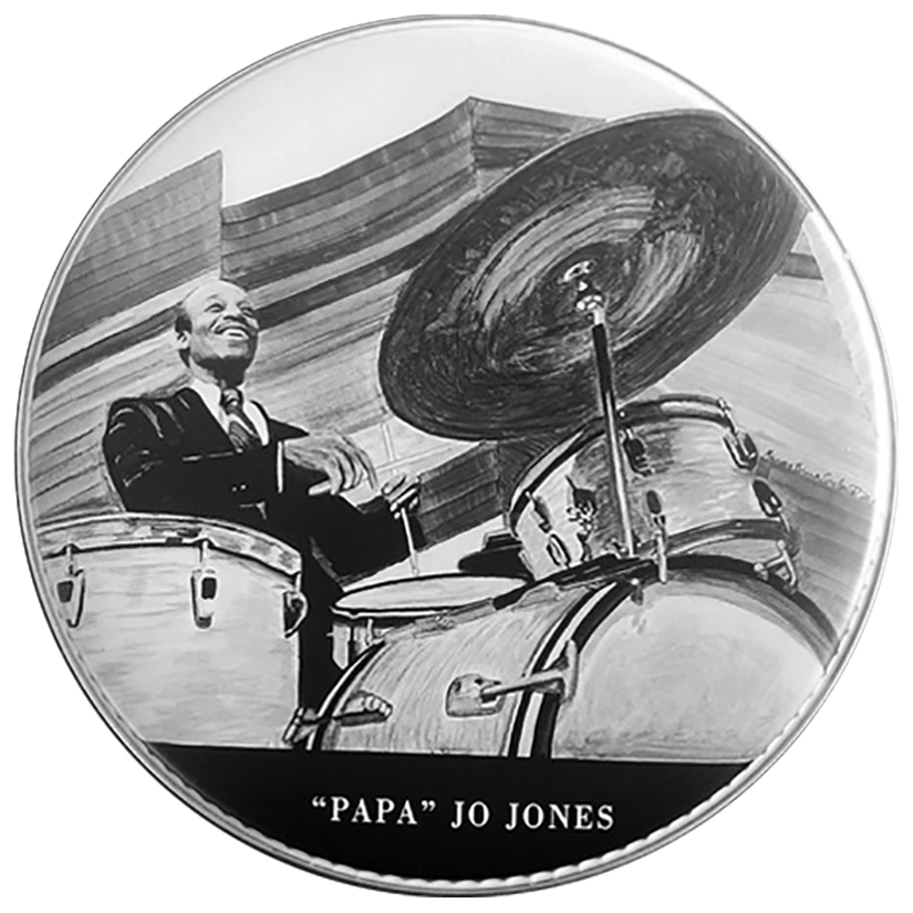 Drum Legends Drum Heads - \'\'Papa\'\' Jo Jones