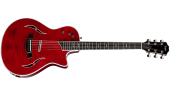 Taylor Guitars - T5z Pro Hollowbody Hybrid Guitar with AeroCase - Borrego Red