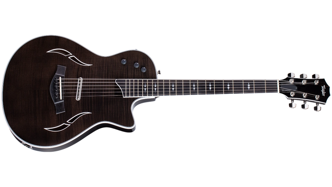 T5z Pro Hollowbody Hybrid Guitar with AeroCase - Gaslamp Black
