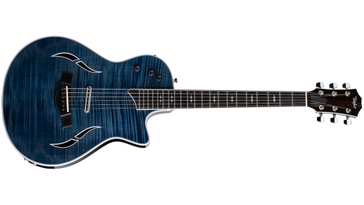 T5z Pro Hollowbody Hybrid Guitar with AeroCase - Pacific Blue