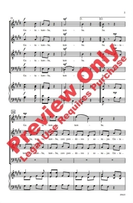 Gatatumba - Spanish/Gray - SATB