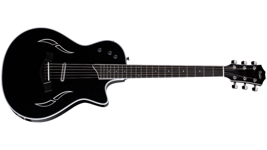 T5z Standard Hollowbody Hybrid Guitar with AeroCase - Black