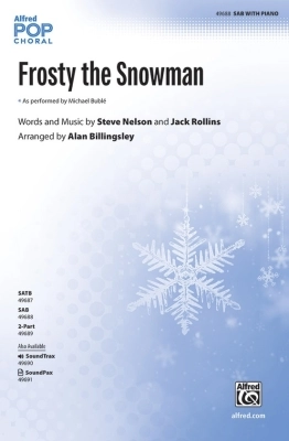 Frosty the Snowman - Nelson /Rollins /Billingsley - SAB