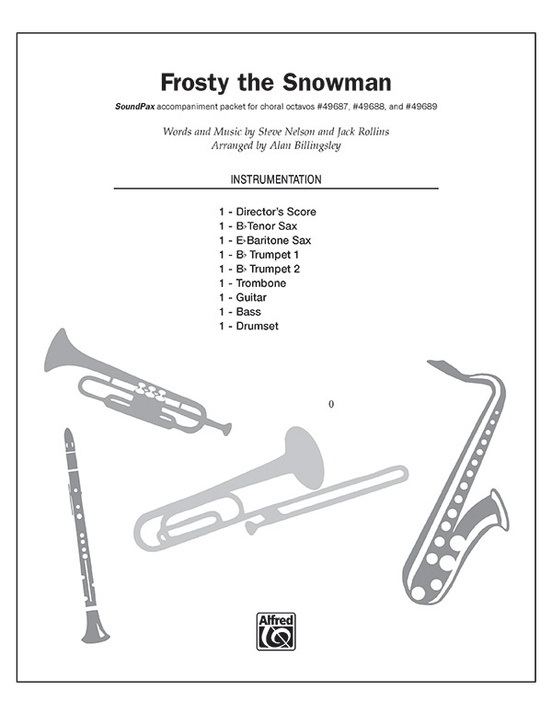 Frosty the Snowman - Nelson /Rollins /Billingsley - SoundPax