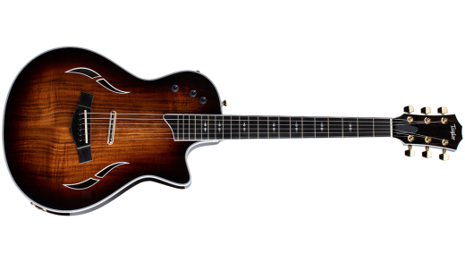 T5z Custom K Hollowbody Hybrid Guitar with AeroCase - Sunburst