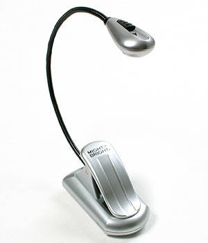 Mighty Bright - XtraFlex Super LED Music Stand Light - Silver