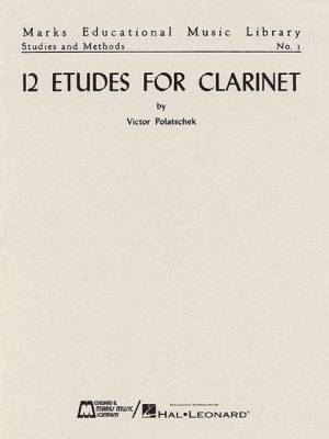 Hal Leonard - 12 Etudes for Clarinet