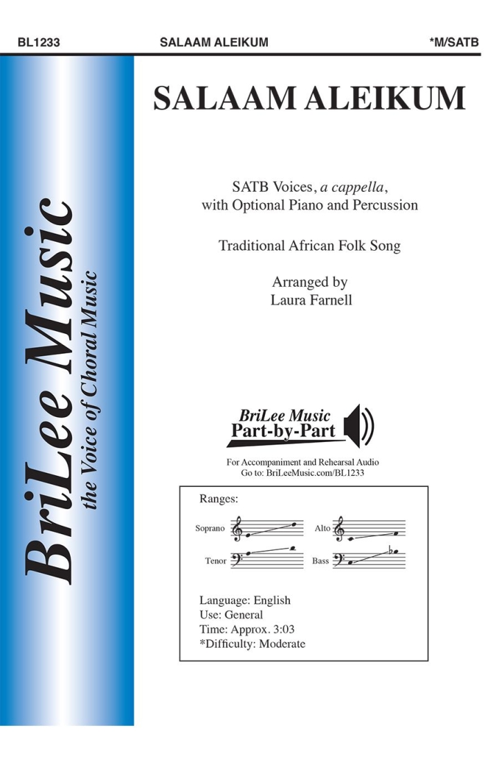 Salaam Aleikum - African Folksong/Farnell - SATB
