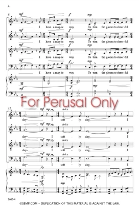 The Gift to Sing - Johnson/Emery - SATB