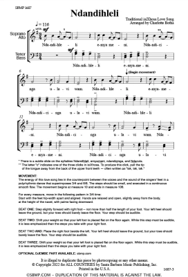 Ndandihleli - Traditional/Botha - SATB