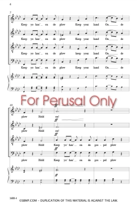 Hold On - Spiritual/Jackson - SATB