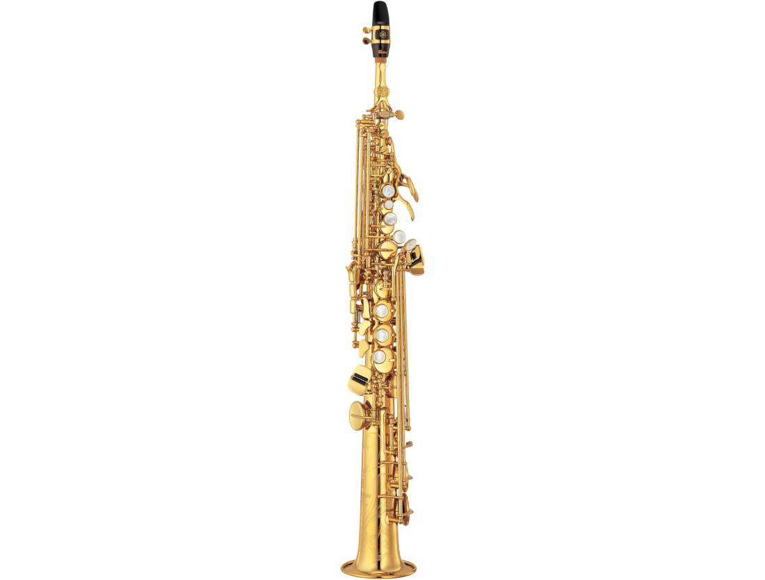 YSS-875EXHG Soprano Saxophone, High G Key - Gold Lacquer