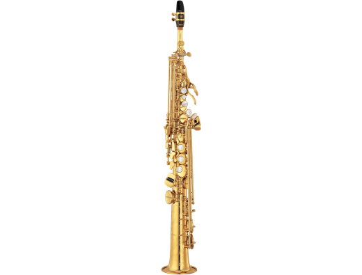 Yamaha Band - YSS-875EXHG Soprano Saxophone, High G Key - Gold Lacquer