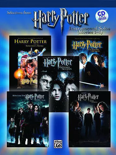 Harry Potter Instrument Solos: Movies 1-5 - Alto Sax