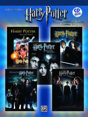 Alfred Publishing - Harry Potter Instrument Solos: Movies 1-5 - Alto Sax