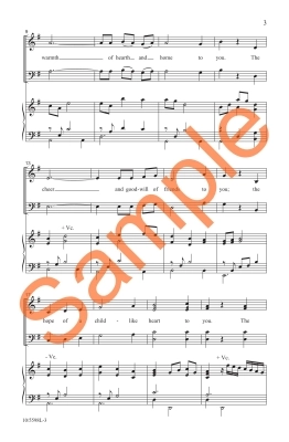 An Irish Christmas Blessing - Parks - SATB