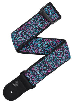 Planet Waves - Eco-Comfort Outrun Woven Guitar Strap - Glitch
