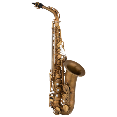 Eastman Winds - 52nd Street Alto Saxophone - Aged Unlacquered Brass